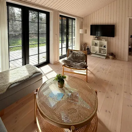 Modern Wooden House Built In A Classic Style Glesborg
