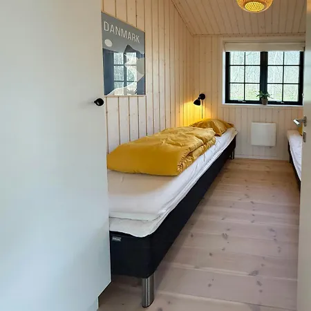Modern Wooden House Built In A Classic Style Сasa de vacaciones Glesborg